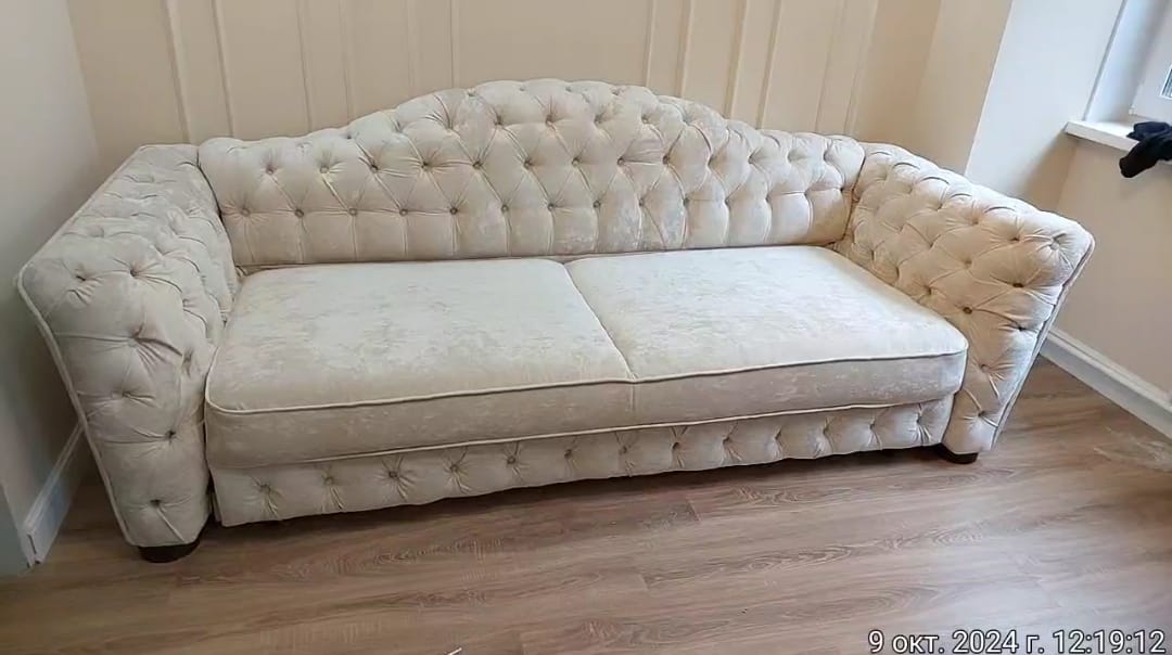 Замена обивки дивана на дому. Ульяновка